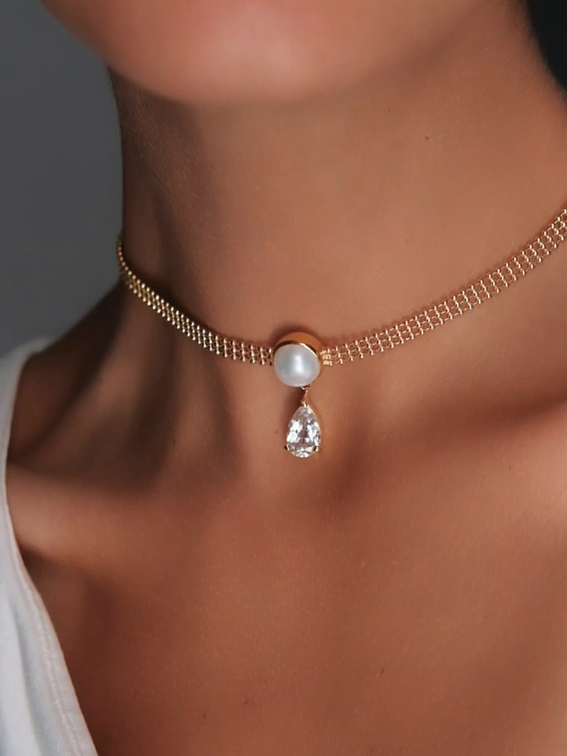 FIRENA Gold Necklace