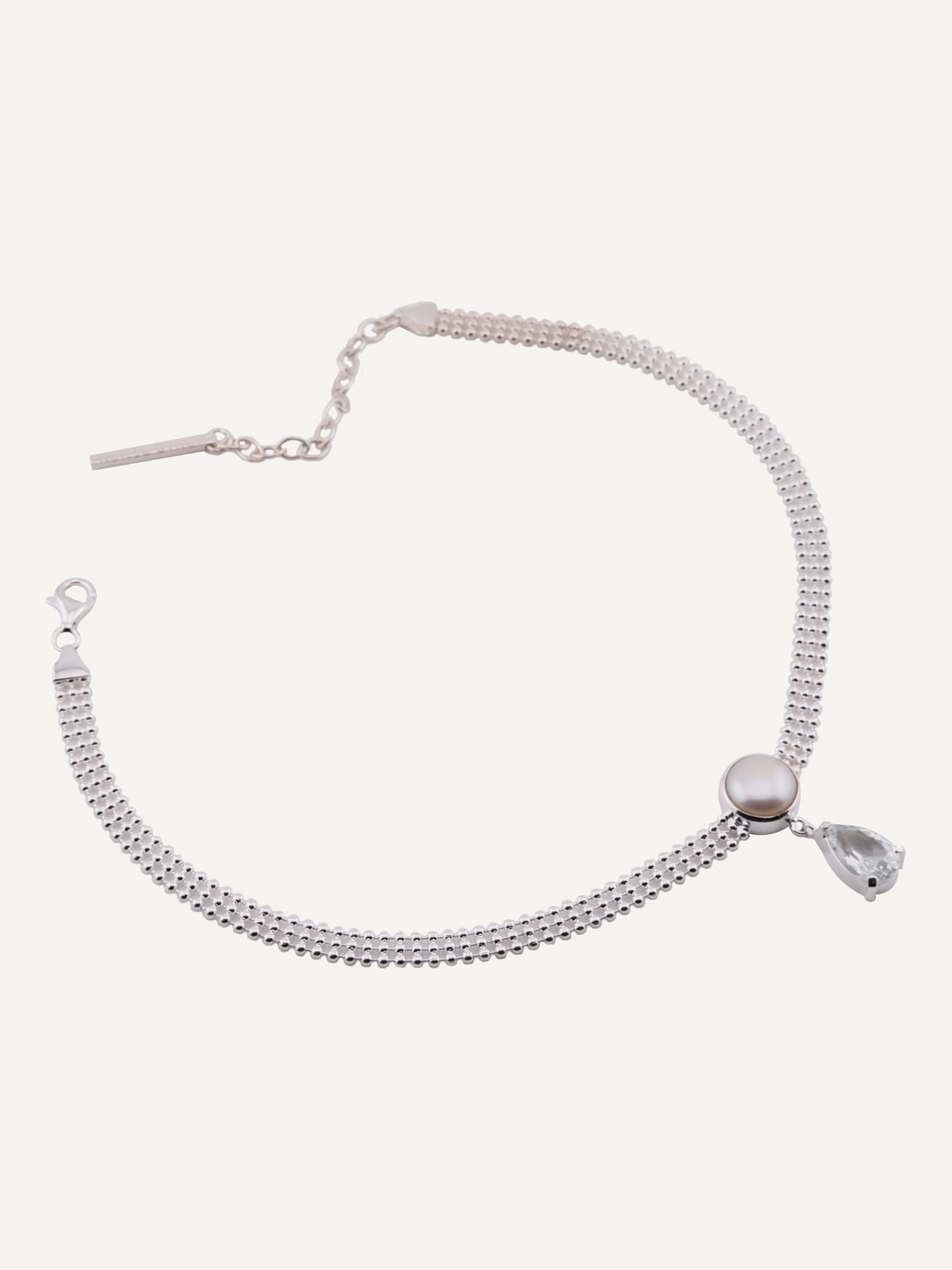 FIRENA Silver Nacklace