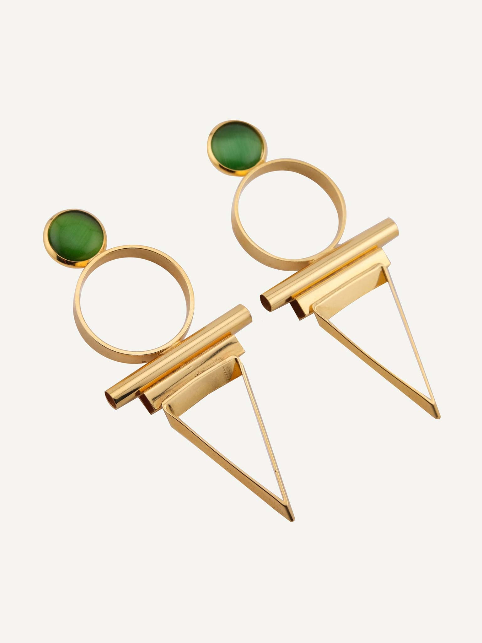 BRIAN Gold Earrings