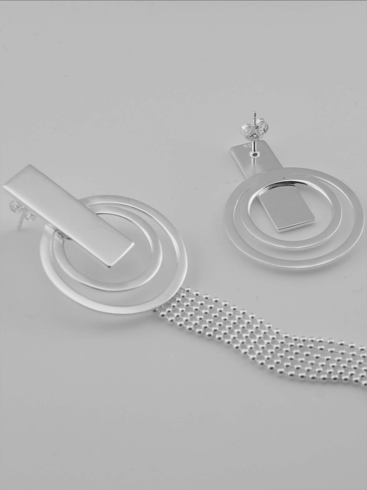 FIONA Silver Earrings