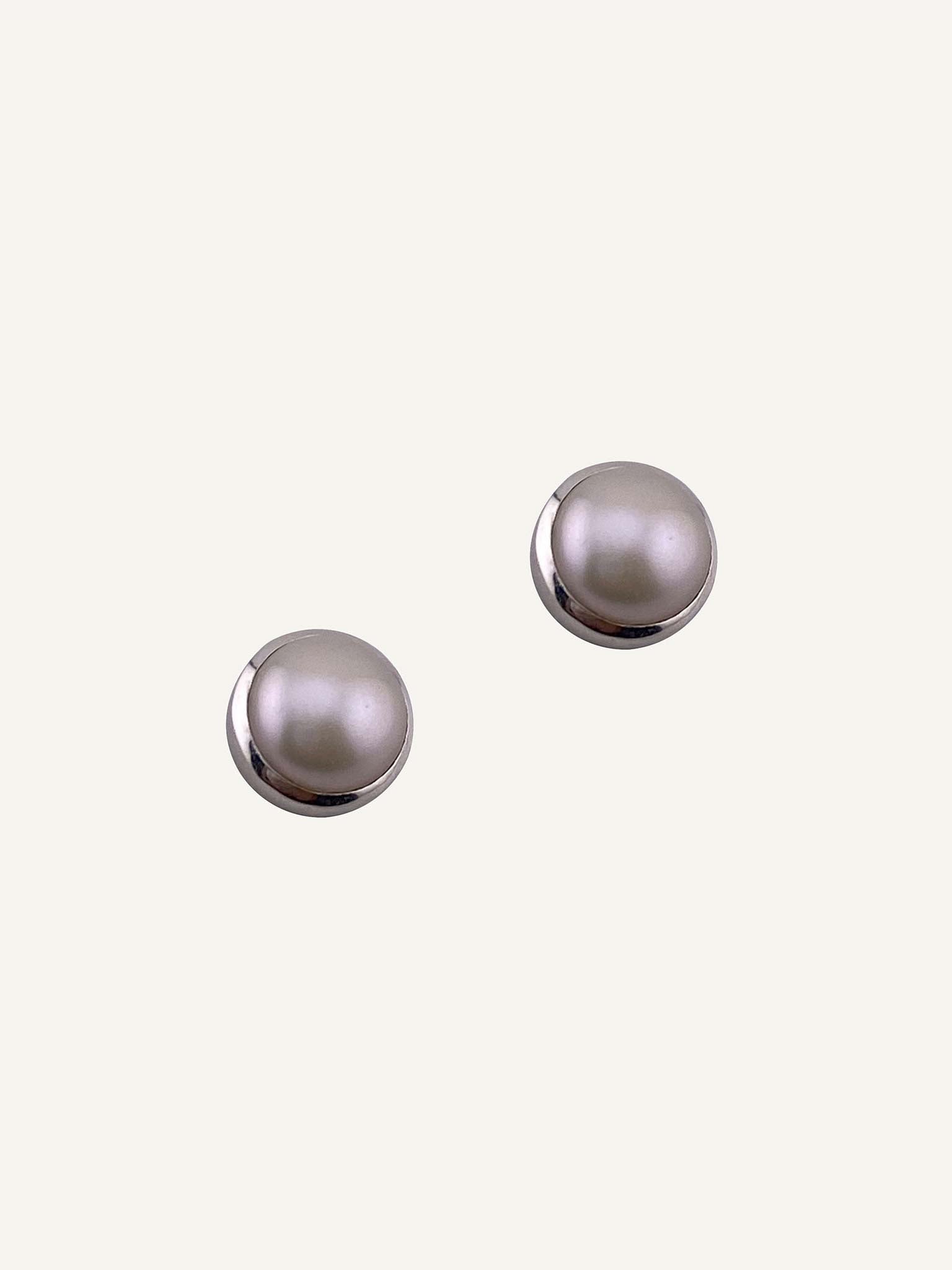 FORTY Silver Earrings