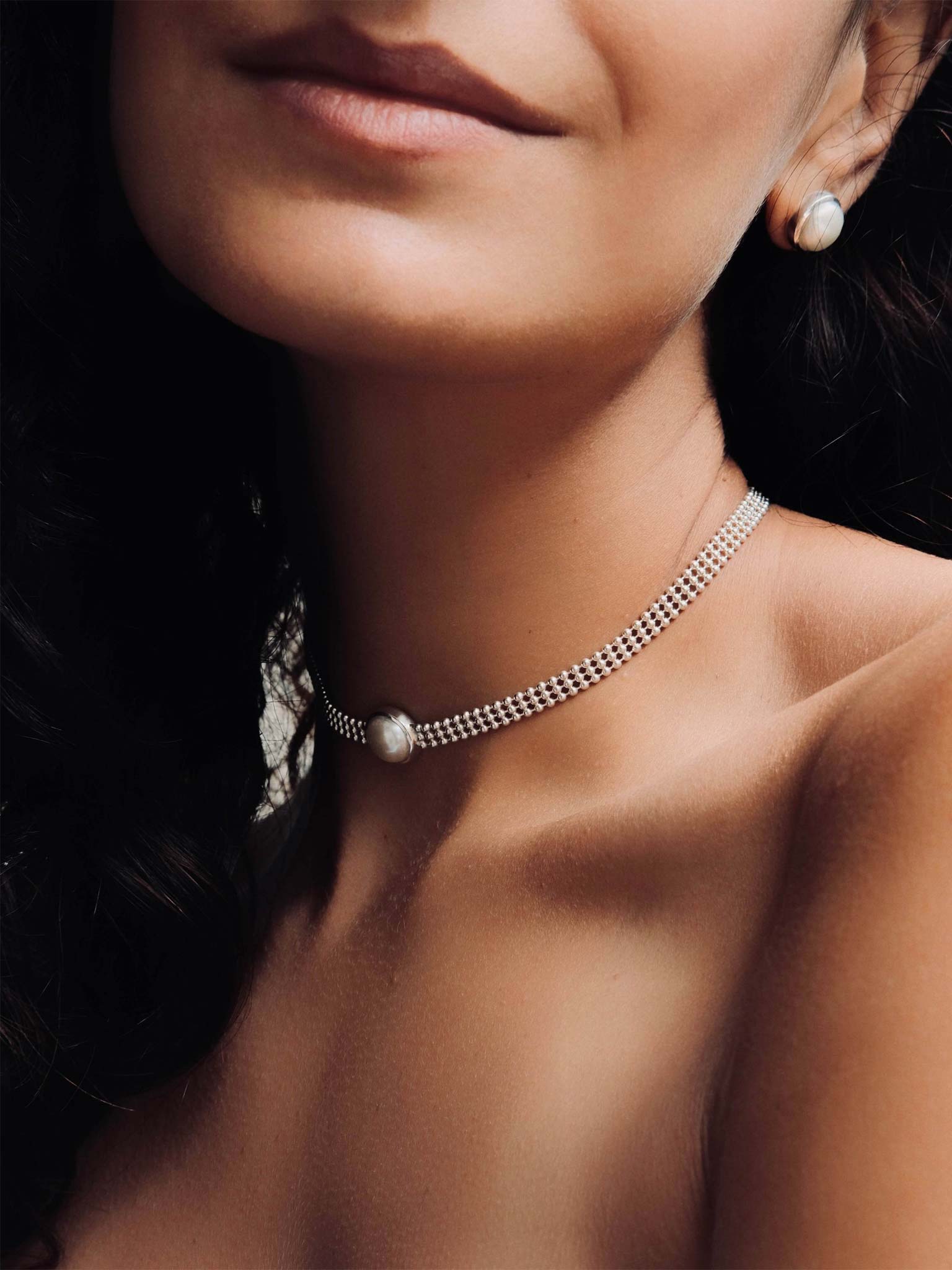 FORTY Silver Earrings
