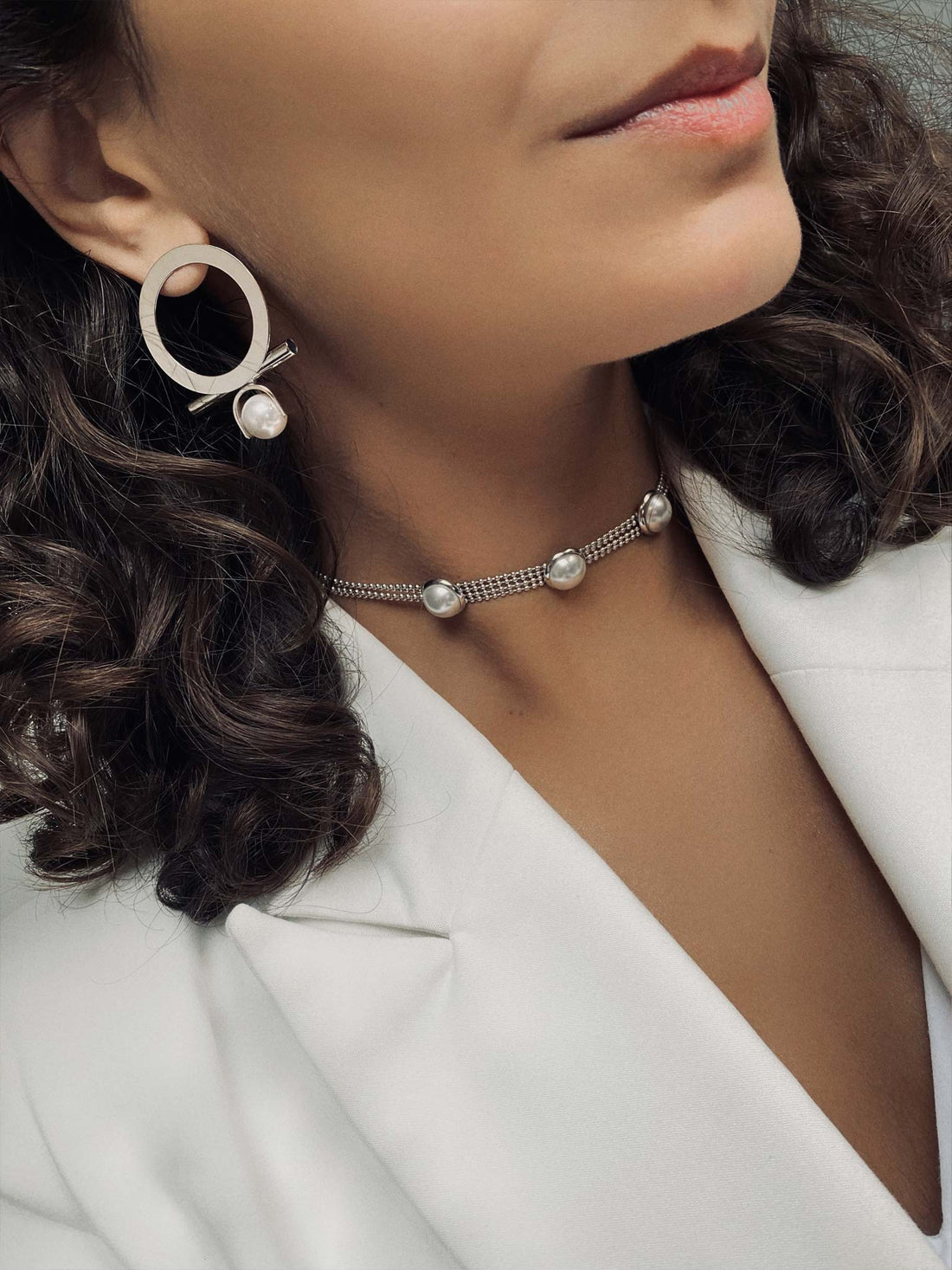 KOLI Silver Earrings
