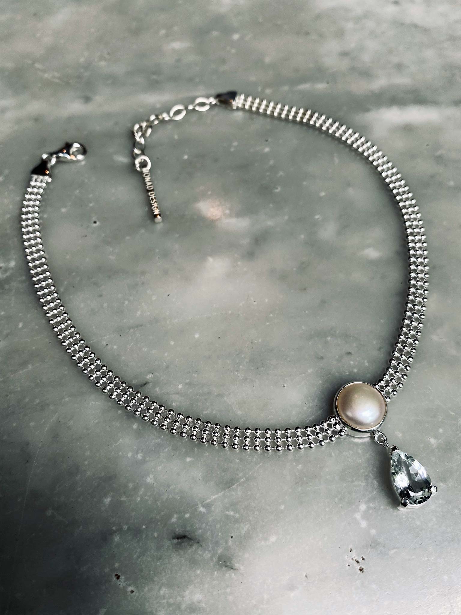 FIRENA Silver Nacklace