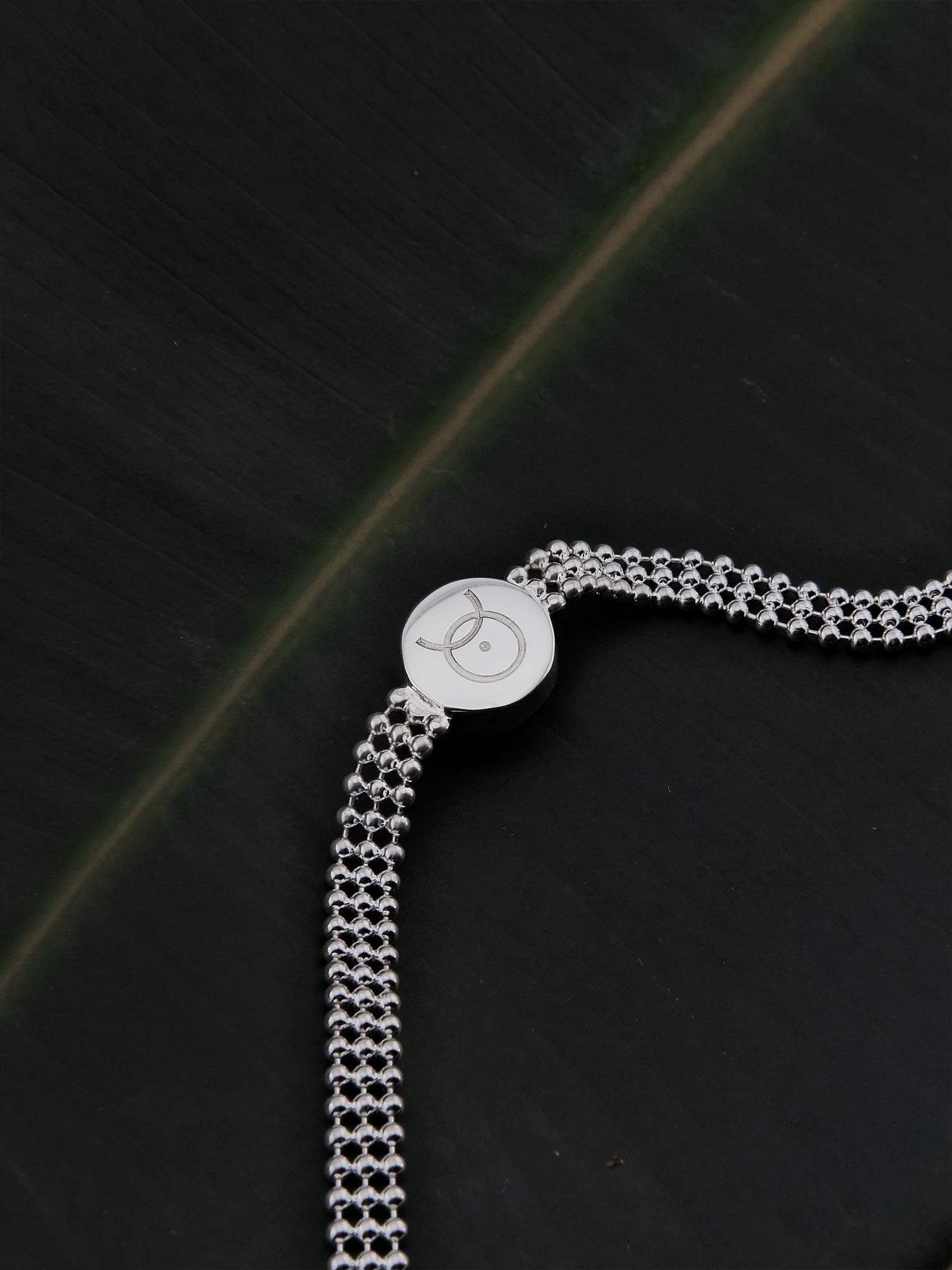 Necklace Polin Silver back