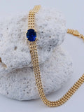 SIRENA Blue Sapphire Gold Necklace